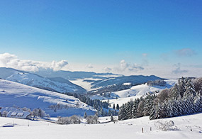 Winterlandschaft im Schwarzwald