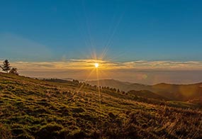 Herrlicher Ausblick über die Schwarzwaldhöhen